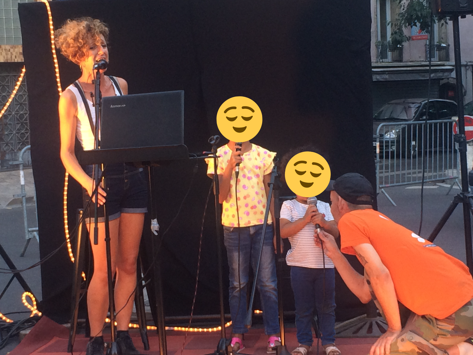 image quai enfants karaoke